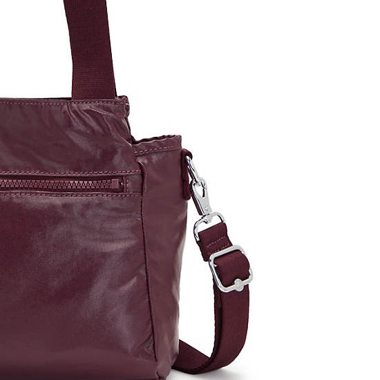 Sacs À Bandoulière Kipling Elysia Metallic Bordeaux | FR 1809OK